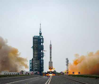 China startet Raumfahrtmission