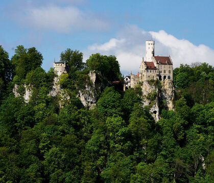Eine Bahn hoch zum Schloss Lichtenstein: Das könnte sich die Bürgerinitiative "Wir für Lichtenstein" gut vorstellen.