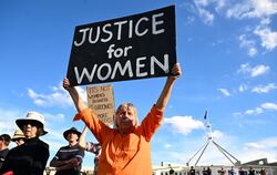 Demo gegen Gewalt gegen Frauen