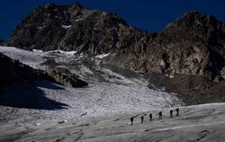 Schmelzende Gletscher in Österreich