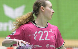 Noch zwei Spiele für die Pink Ladies: Metzingens Nationalspielerin Maren Weigel sieht ihrem Karriere-Ende entgegen.