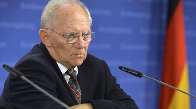 Finanzminister Schäuble hat für den Kurs der neuen Regierung in Athen nur wenig Verständnis. Foto: Stephanie Lecocq