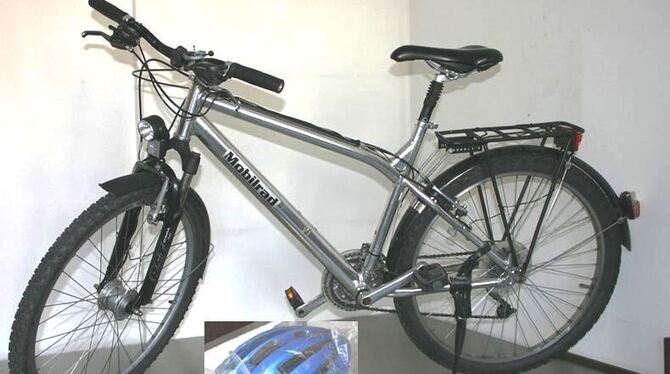 Dieses Fahrrad schreibt die Polizei dem mutmaßlichen Täter zu.