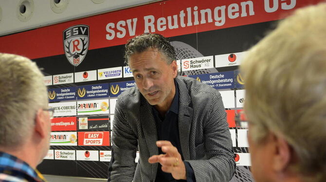 Maurizio Gaudino steigt als sportlicher Leiter beim SSV  Reutlingen ein.