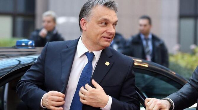 Orban rügte die »verfehlte Einwanderungspolitik« der EU und den mangelnden Schutz ihrer Außengrenzen. Foto: Julien Warnand