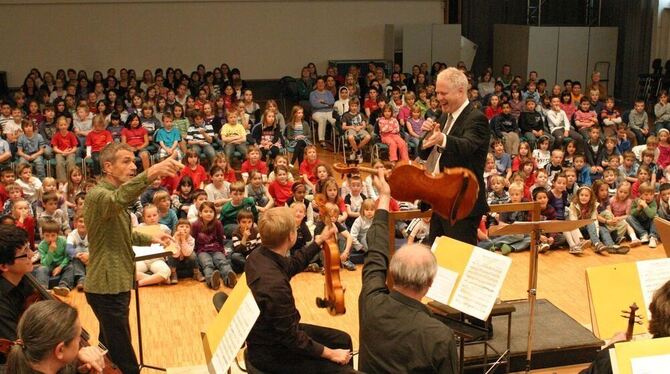 Wie so oft kommen auch beim morgigen »Tag der Philharmonie« im Orschel-Hagener WPR-Studio insbesondere Kinder auf ihre Kosten. G
