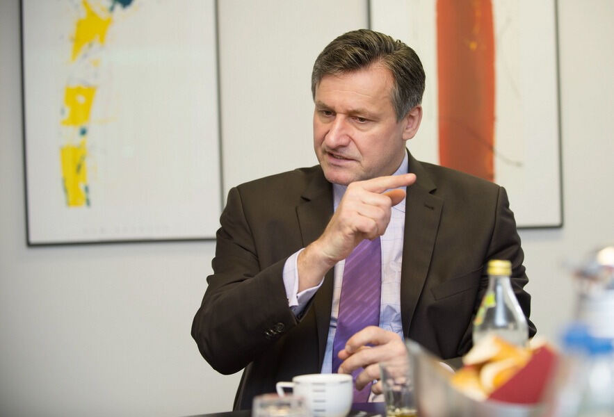 Hans-Ulrich Rülke zu Besuch beim GEA 2016