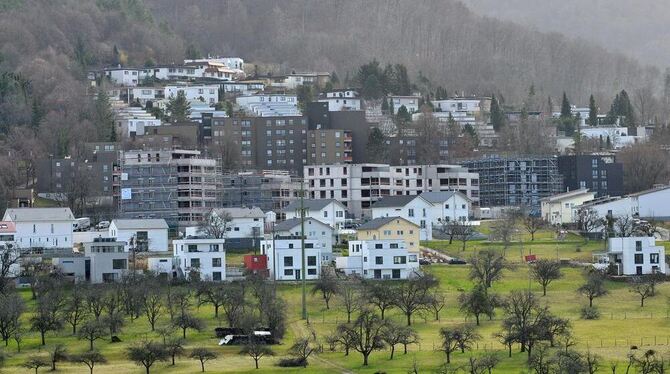 Am Ahlsberg sind in den Baugebieten Mauerweil I und II viele neue Wohnhäuser entstanden. Jetzt wachsen vor allem die Geschossbau
