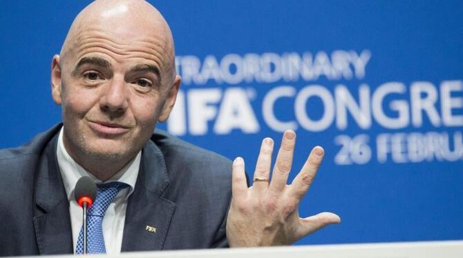 Gianni Infantino ist der neue Präsident der FIFA. Foto: Ennio Leanza