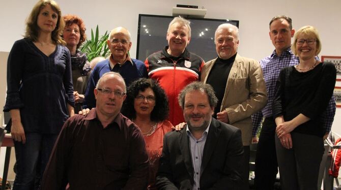 Der neu gewählte Hauptausschuss des TSV Kusterdingen. FOTO: NOW
