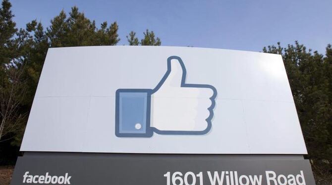 Facebook-Stammsitz im kalifornischen Menlo Park: Das weltgrößte Online-Netzwerk hatte Ende März 1,65 Milliarden aktive Nutzer