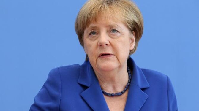 Merkel zu den Bluttaten: »Es werden zivilisatorische Tabus gebrochen.« Foto: Wolfgang Kumm