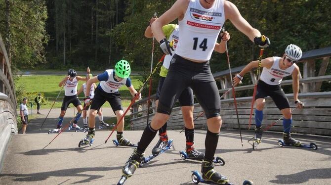 Rollerski ist eine Disziplin der Nordic Trophy:  Am Samstag werden in der Pfullinger Innenstadt  Weltcup-Sportler mit dabei sein