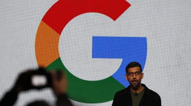 Google-Chef Sundar Pichai in San Francisco: »Das Ziel ist, ein persönliches Google für jeden einzelnen zu entwickeln.« Foto: