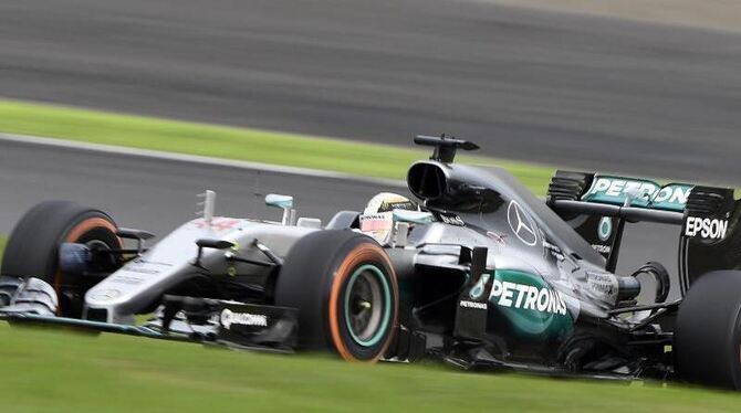 Lewis Hamilton landete auf Platz drei. Foto: Franck Robichon