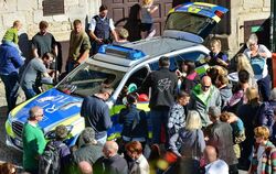 Schauen, shoppen, informieren: Der Sicherheitstag war ein voller Erfolg.