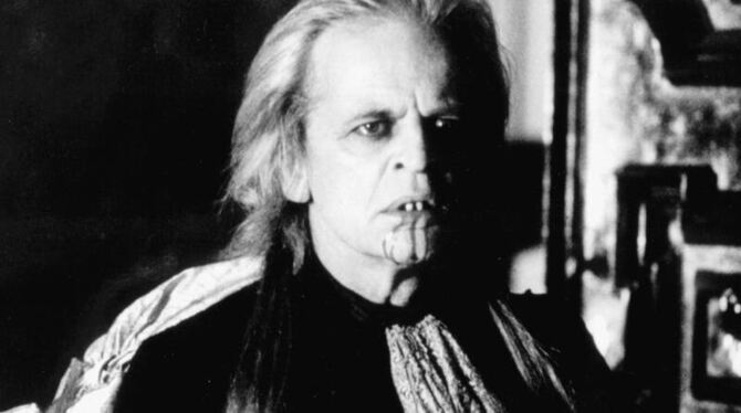 Der Schauspieler Klaus Kinski in einer Szene des Films »Nosferatu in Venedig« (Archivfoto von 1986). Foto: Metropol Film