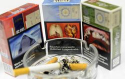 Die Schockbilder auf Zigarettenpackungen zeigen óffenbar Wirkung. Der Absatz von Tabakwaren geht zurück. Foto: Jonas Güttler