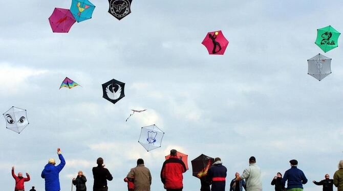 Rokkaku heißt im Japanischen Sechseck. Das luftige Vergnügen mit den sechseckigen Kampfdrachen findet  auch hierzulande immer me