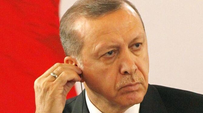 Der türkische Staatschef Erdogan. Foto: Legnan Koula