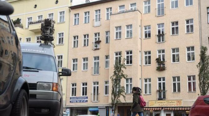 Berlin Schöneberg: Hier nahmen Polizeibeamte einen Syrer fest, der im Verdacht steht, Mitglied einer terroristischen Vereinig