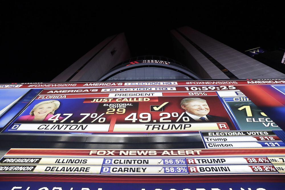 US-Wahl: Jubel und Entsetzen nah beieinander