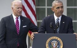 Dreamteam: Barack Obama und Joe Biden. Foto: Michael Reynolds