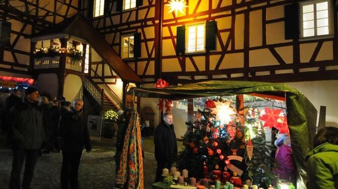 Jetzt ist es wieder so weit: Weihnachtsmärkte überall wie hier in Gomaringen. (Archivbild)