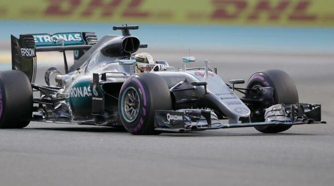 Lewis Hamilton sicherte sich die Pole Position beim letzten Grand Prix des Jahres. Foto: Valdrin Xhemaj