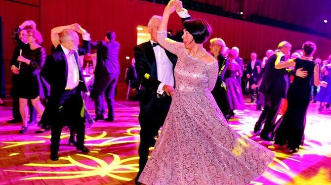 Gepflegter Paartanz in Vollendung.