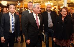 Innenminister Thomas Strobl (Mitte) feierte gemeinsam mit dem CDU-Kreisverband in Mittelstadt das 70-jährige Bestehen.