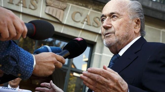 Joseph Blatter hatte Einspruch gegen seine Suspendierung eingelegt. Foto: Valentin Flauraud