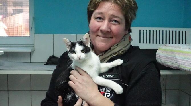 Sieben Monate ist »Aphrodite« alt. Heidi Renner sucht für sie ein Zuhause. FOTO: DÖRR