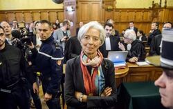 IWF-Chefin Christine Lagarde vor Gericht. Foto: Christophe Petit Tesson (12.12.2016)