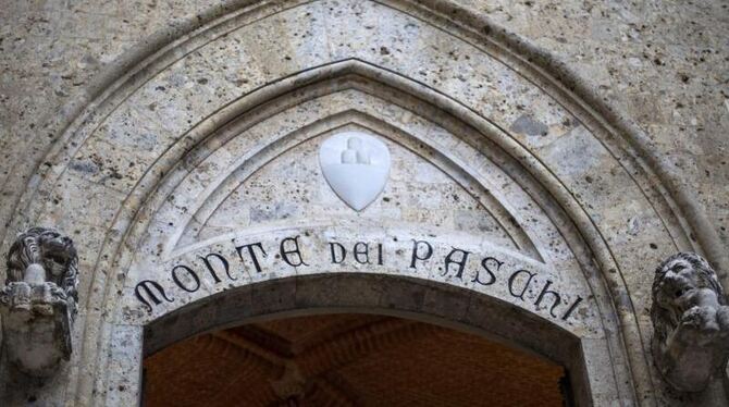 Die flüssigen Mittel der Bank Monte dei Paschi di Siena könnten nur noch für vier Monate reichen. Foto: Mattia Sedda