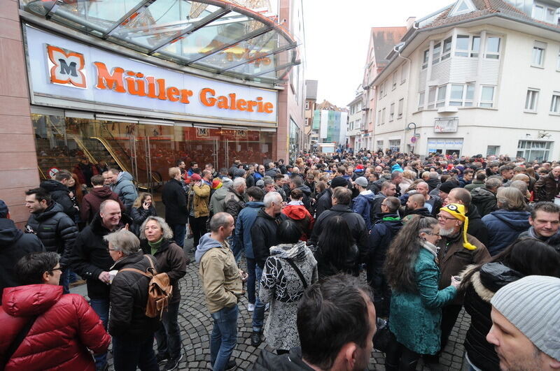 Heiliger Morgen in der Reutlinger Innenstadt 2016