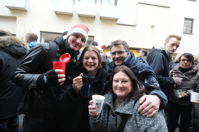 Heiliger Morgen in der Reutlinger Innenstadt 2016