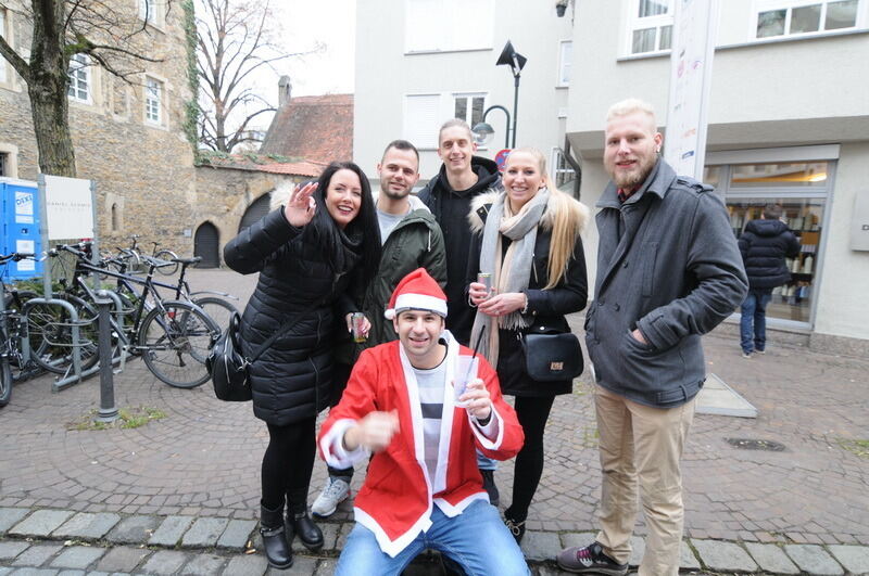 Heiliger Morgen in der Reutlinger Innenstadt 2016