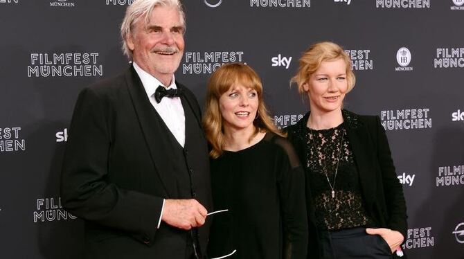 Schauspieler Peter Simonischek (l-r), Regisseurin Maren Ade und Schauspielerin Sandra Hüller können hoffen. Foto: