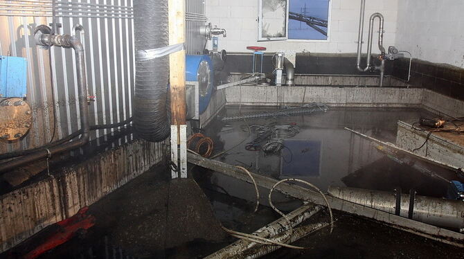 300 Kubikmeter Gülle ausgelaufen