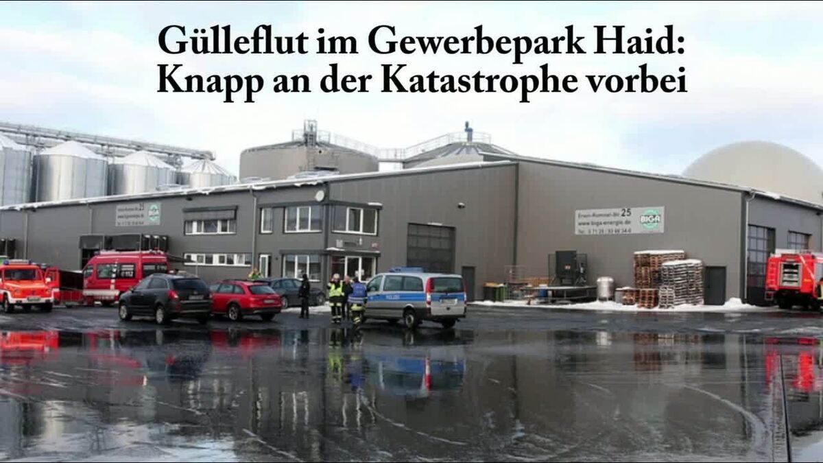 300 Kubikmeter Gülle ausgelaufen