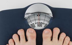 Der Blick auf die Waage.