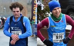 Sieger über 10 km: Lorenz Baum und Hanna Gröber.
