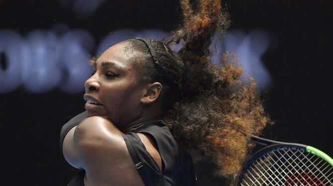 Die US-Amerikanerin Serena Williams hatte mit der Schweizerin Belinda Bencic weniger Mühe als erwartet. Foto: Andy Brownbill