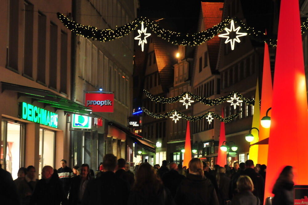 Feuer und Eis Einkaufsnacht