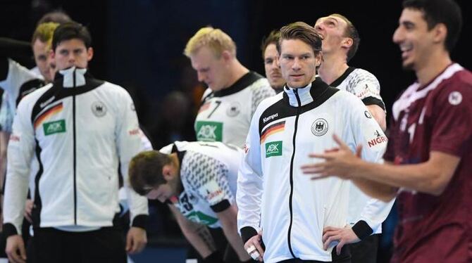 Die deutschen Handballer scheiterten bei der WM an Katar. Foto: Marijan Murat