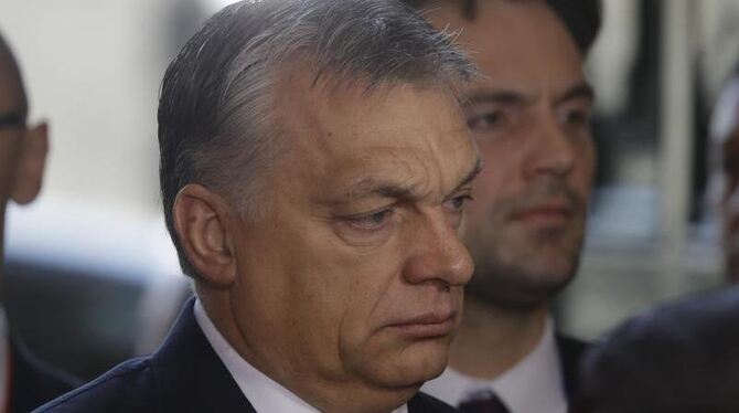 Auch der ungarische Ministerpräsident Viktor Orban nimmt am EU-Gipfel im Mittelmeer teil. Foto: Gregorio Borgia