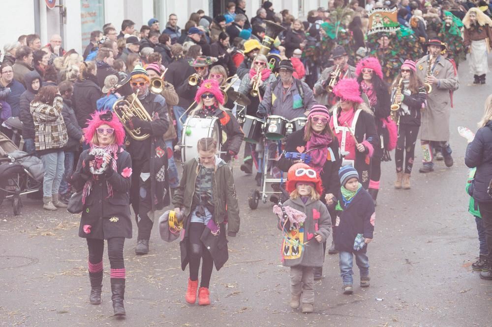 Jubiläums-Narrenumzug Ofterdingen 5. Februar 2017