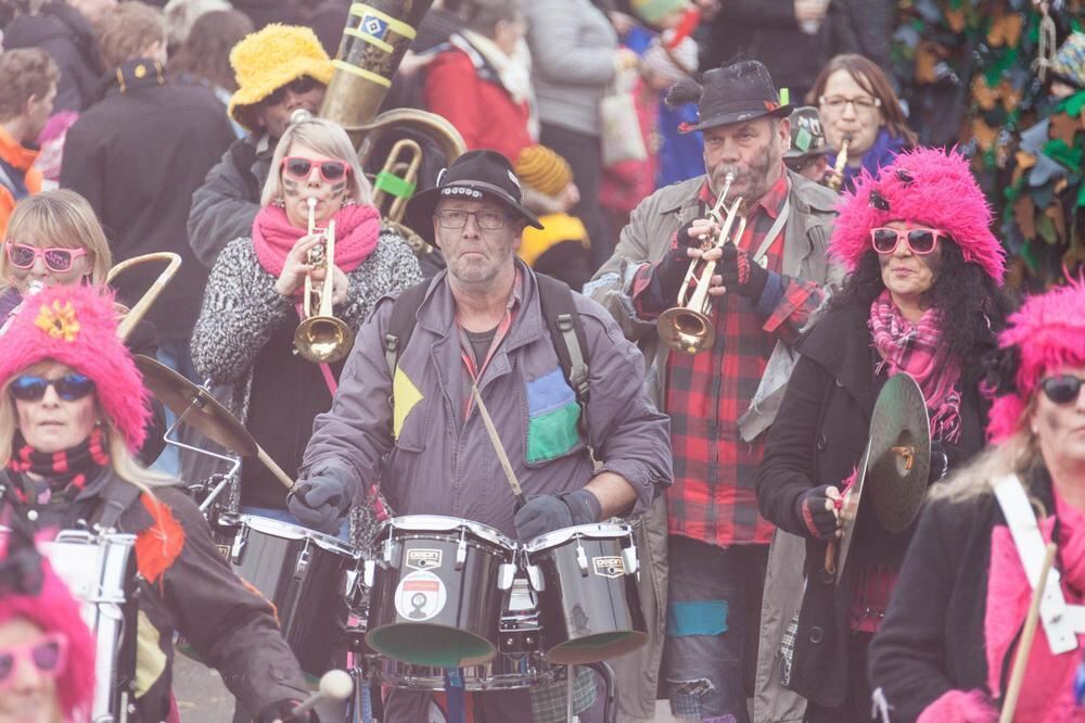 Jubiläums-Narrenumzug Ofterdingen 5. Februar 2017