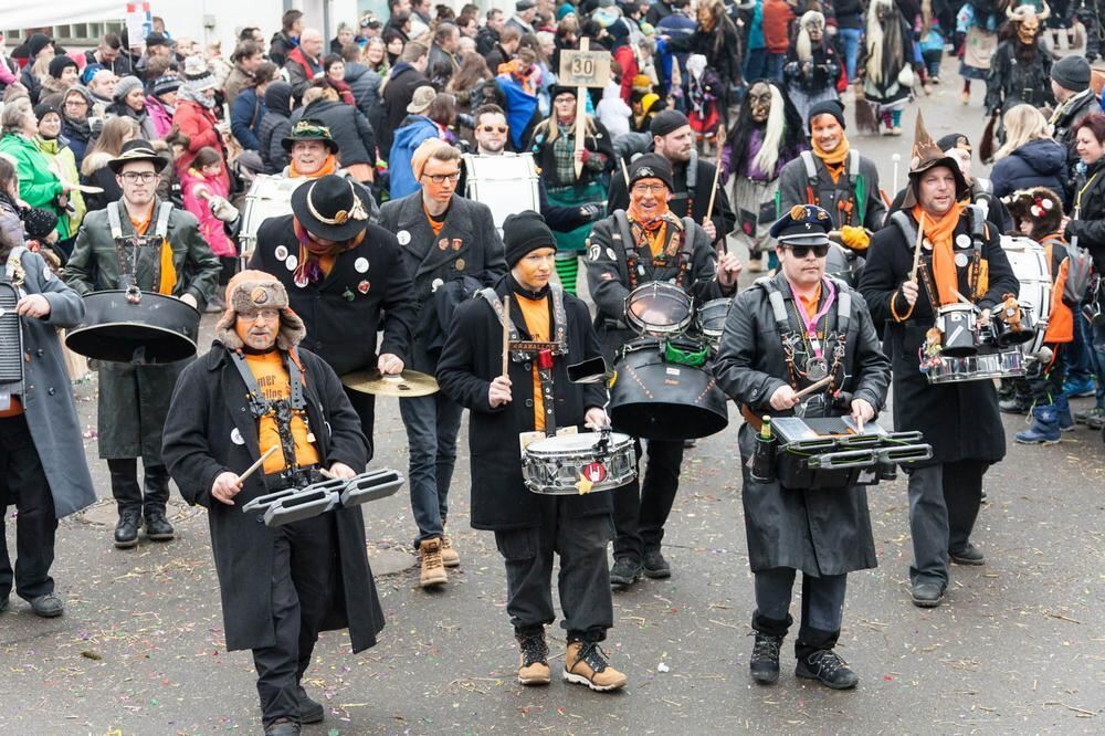 Jubiläums-Narrenumzug Ofterdingen 5. Februar 2017